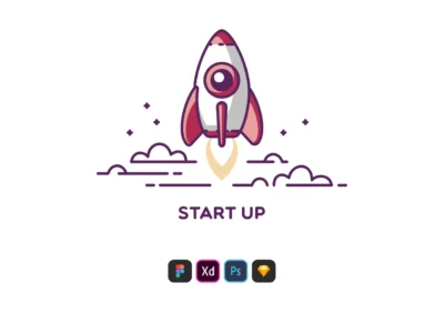 Modern Web Line Icon